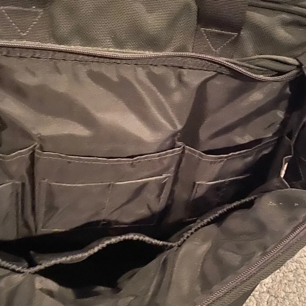 CODI Black Messenger Laptop Bag Made in the USA 🇺🇸